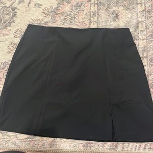 NWT Lulus high waisted slit mini skirt